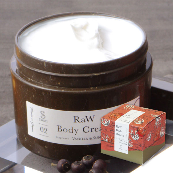 RaW Body Cream(Vanilla & Sunset sea)｜SWATi <スワティ>