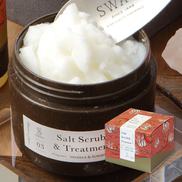 Salt Scrub & Treatment(Vanilla & Sunset sea)｜SWATi <スワティ>