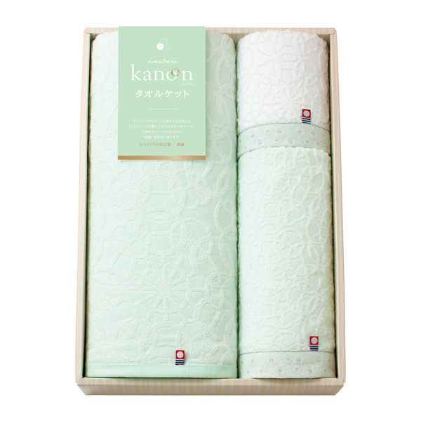 今治かのん タオルケットとバスタオル1P・フェイスタオル1P