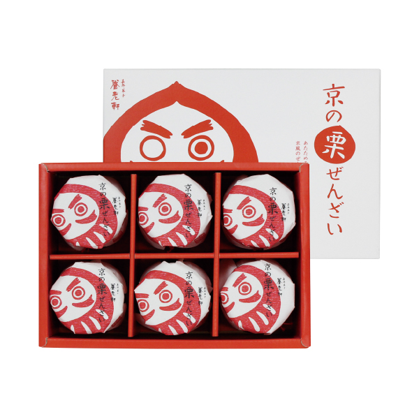【送料無料】京都 養老軒 京の栗ぜんざい（6個入）